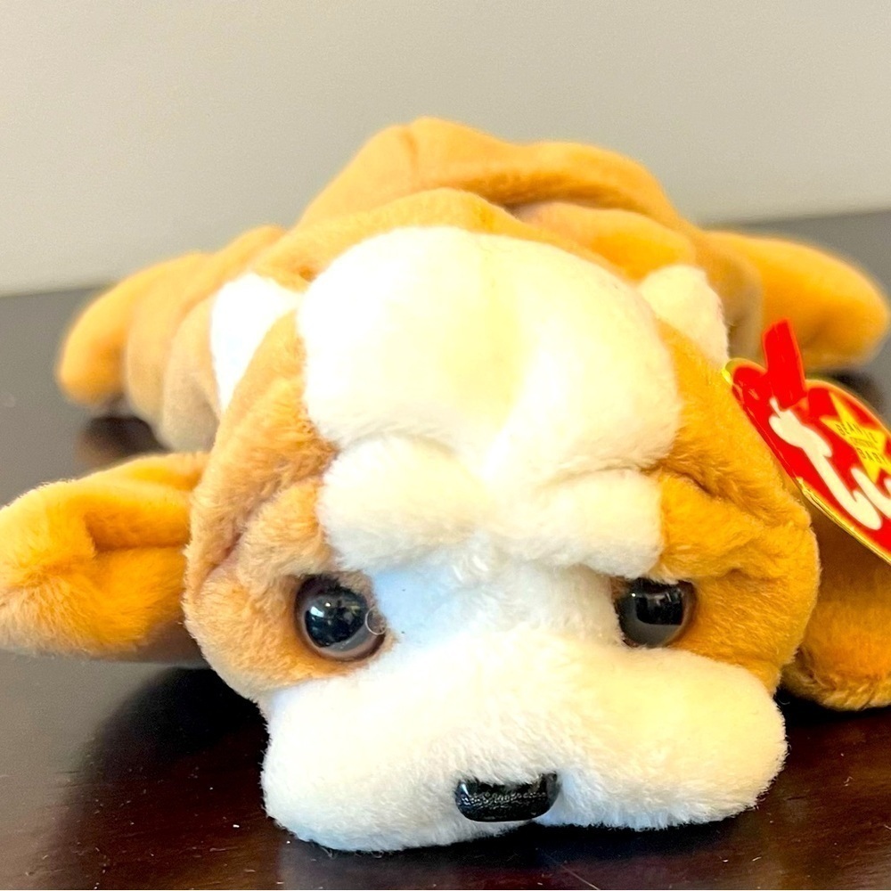 1996 Beanie Baby: Wrinkles the dog